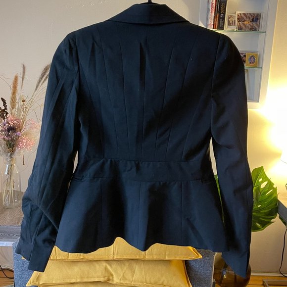 Bebe Blazer Black Size 2 - Picture 2 of 3